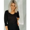 Tričko Claresa black 3/4