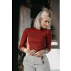 Tričko se stojáčkem Jael red