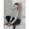 Triko Julie lazy lines top dvě barvy