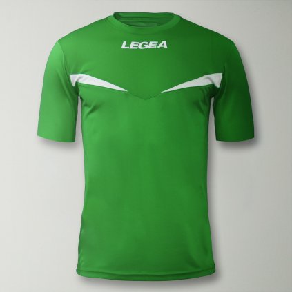 M1123 MAGLIA PRISTINA MC GREEN WHITE