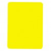 Karta žlutá pro rozhodčí 9x12 cm