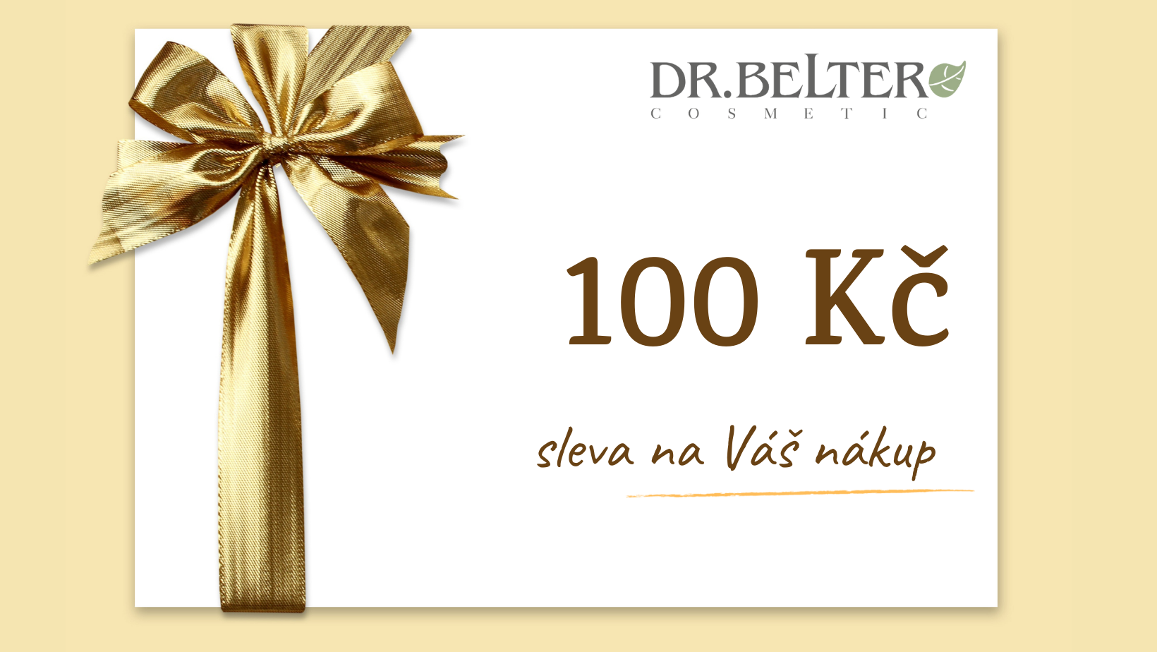 V lednu ušetříte 100 Kč