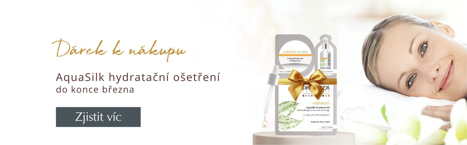 Dárek - AquaSilk ošetření - k nákupu nad 3000 Kč