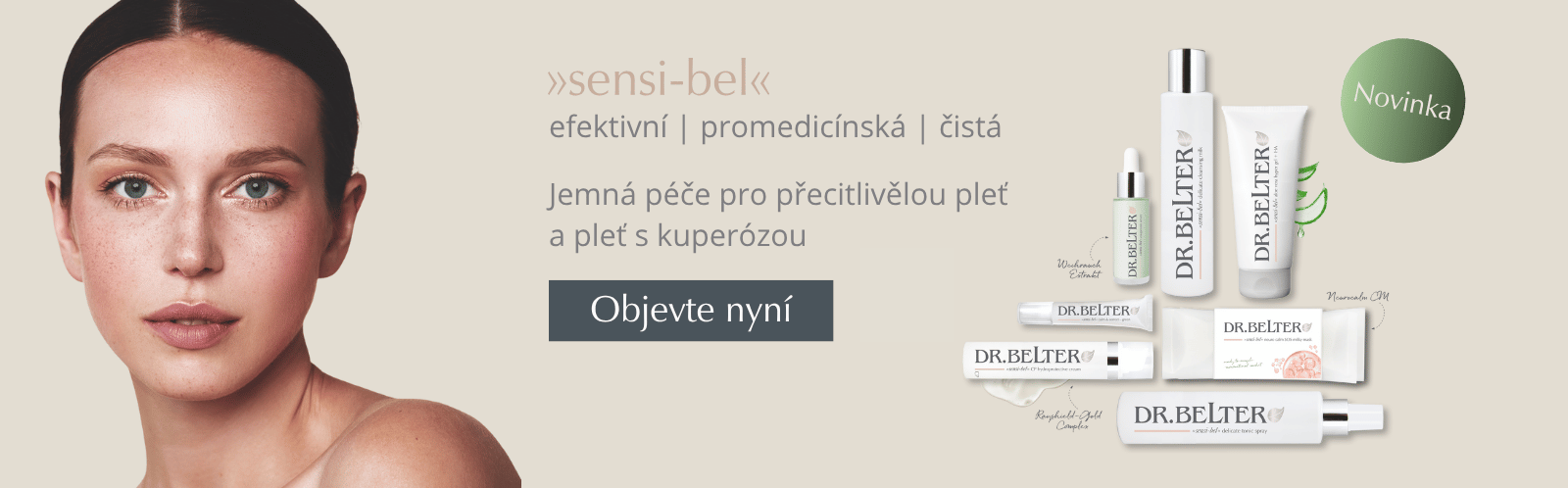 Péče o citlivou pleť