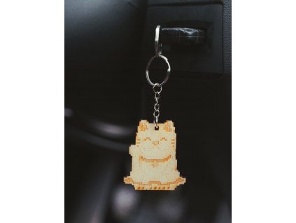 Dřevěný přívěsek / Be Lucky