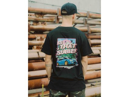 Tričko IS THAT SUBIE : černá