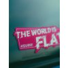 Samolepka The World is flat / Subie / BOX