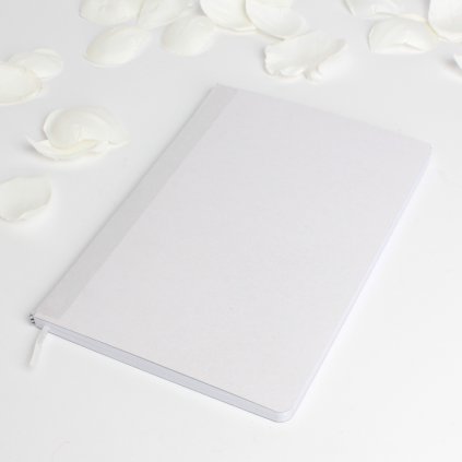 Náplň pro notes A5 – bílý linkovaný papír s perforací.