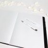 Bílý notes A4 – minimalistický zápisník pro journaling, myšlenky a rituály