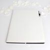 Bílý notes A4 – minimalistický zápisník pro journaling, myšlenky a rituály