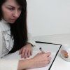 Bílý notes A4 – minimalistický zápisník pro journaling, myšlenky a rituály