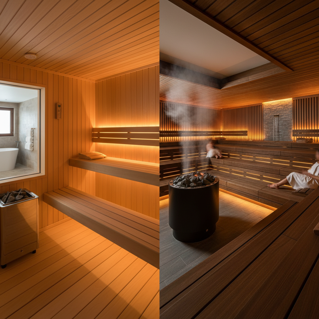 Domácí vs. veřejné sauny: Výhody a nevýhody