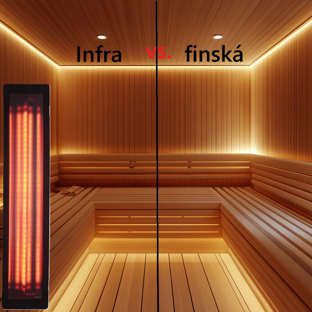 Výhody infrasauny vs. tradiční finské sauny: Co je pro vás lepší?