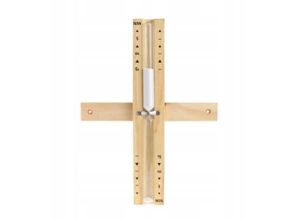 Hodiny bílý písek 1