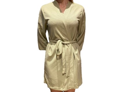 Saunový župan dámský - zelený
