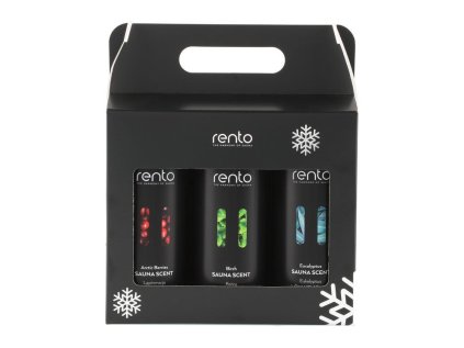 B RE48 Dárková sada Rento 3x400 ml bobule, bříza, eukalyptus
