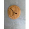 Dubové hodiny - rustikální II
