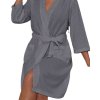 Saunový župan dámský - šedý
