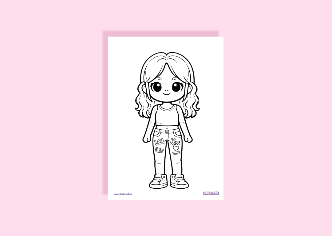 Omalovánka Kolekce Paris