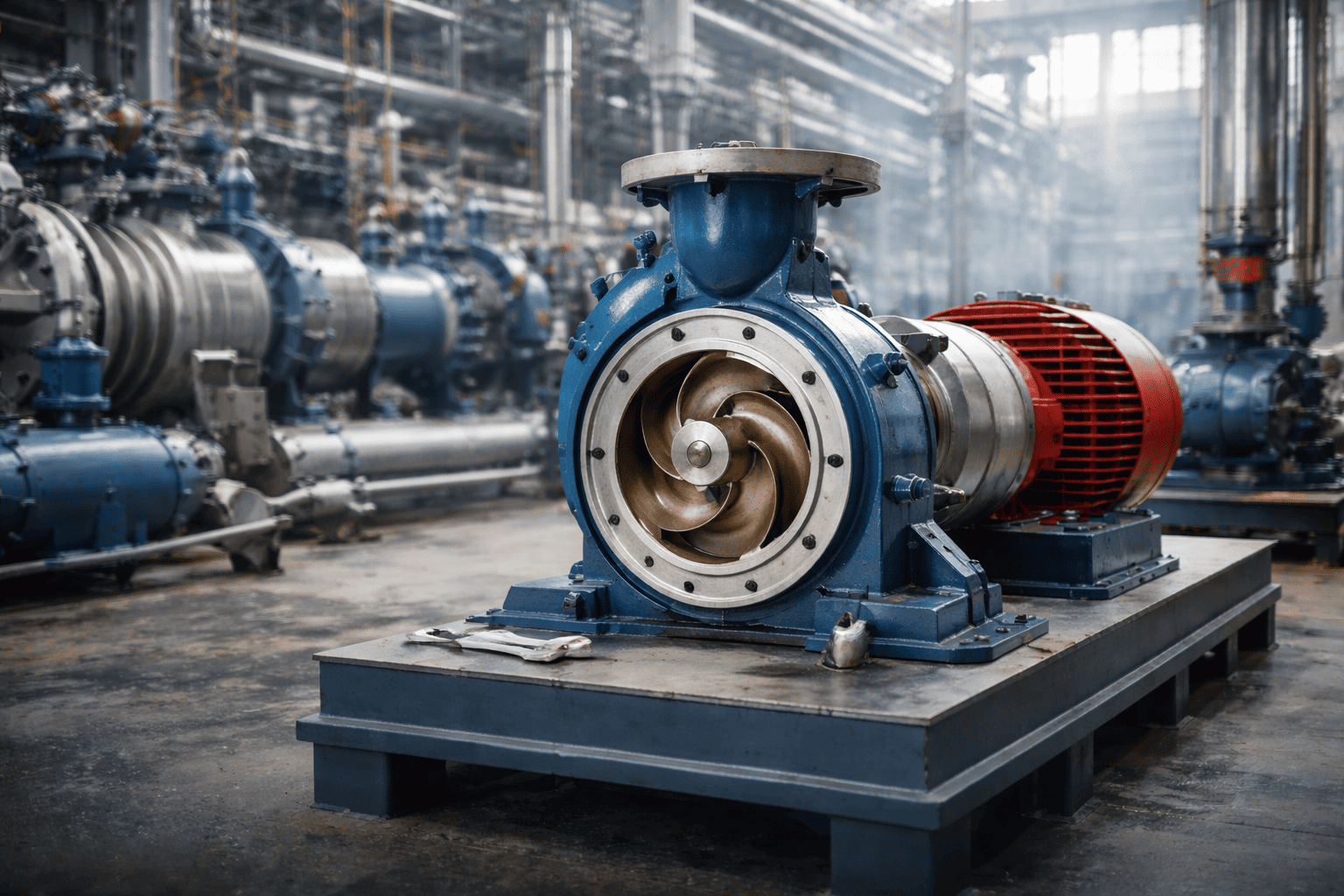Renovace odstředivých čerpadel v energetice: Definitivní konec eroze a koroze oběžných kol