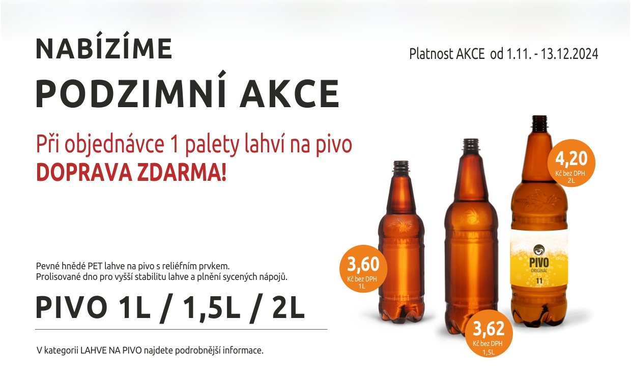AKCE - LAHVE NA PIVO