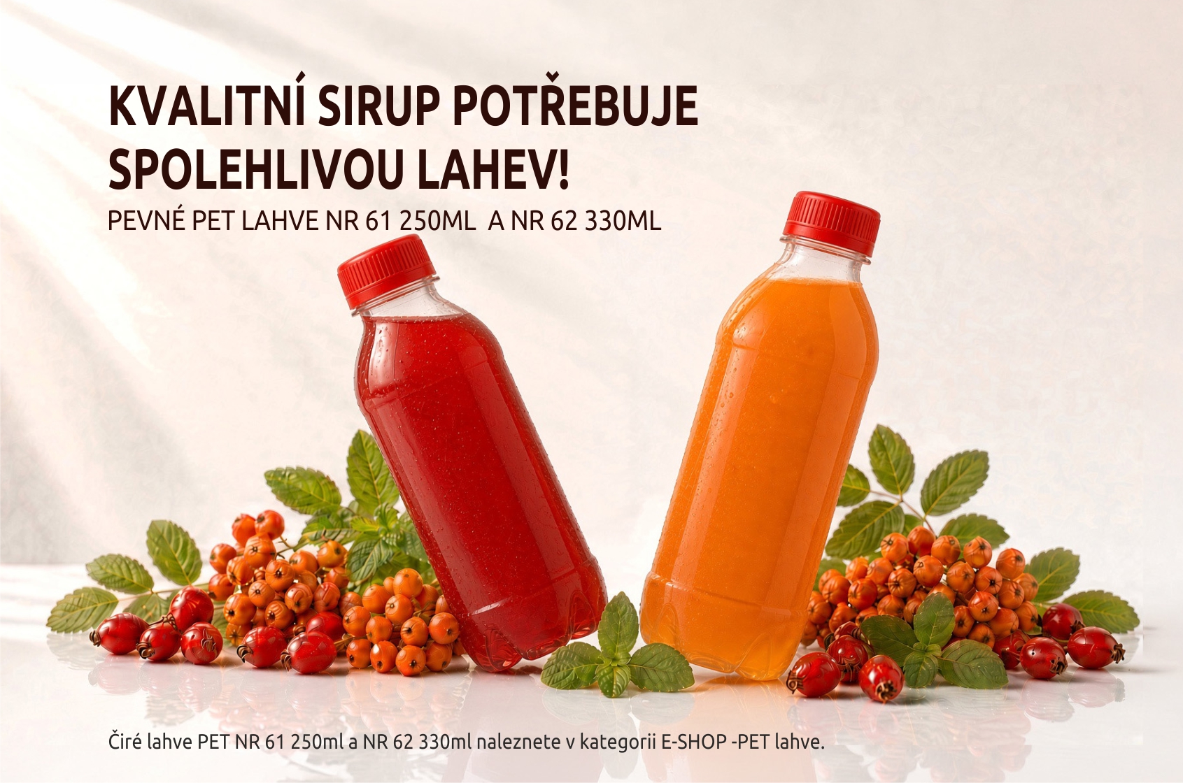 Lahve na sirupy