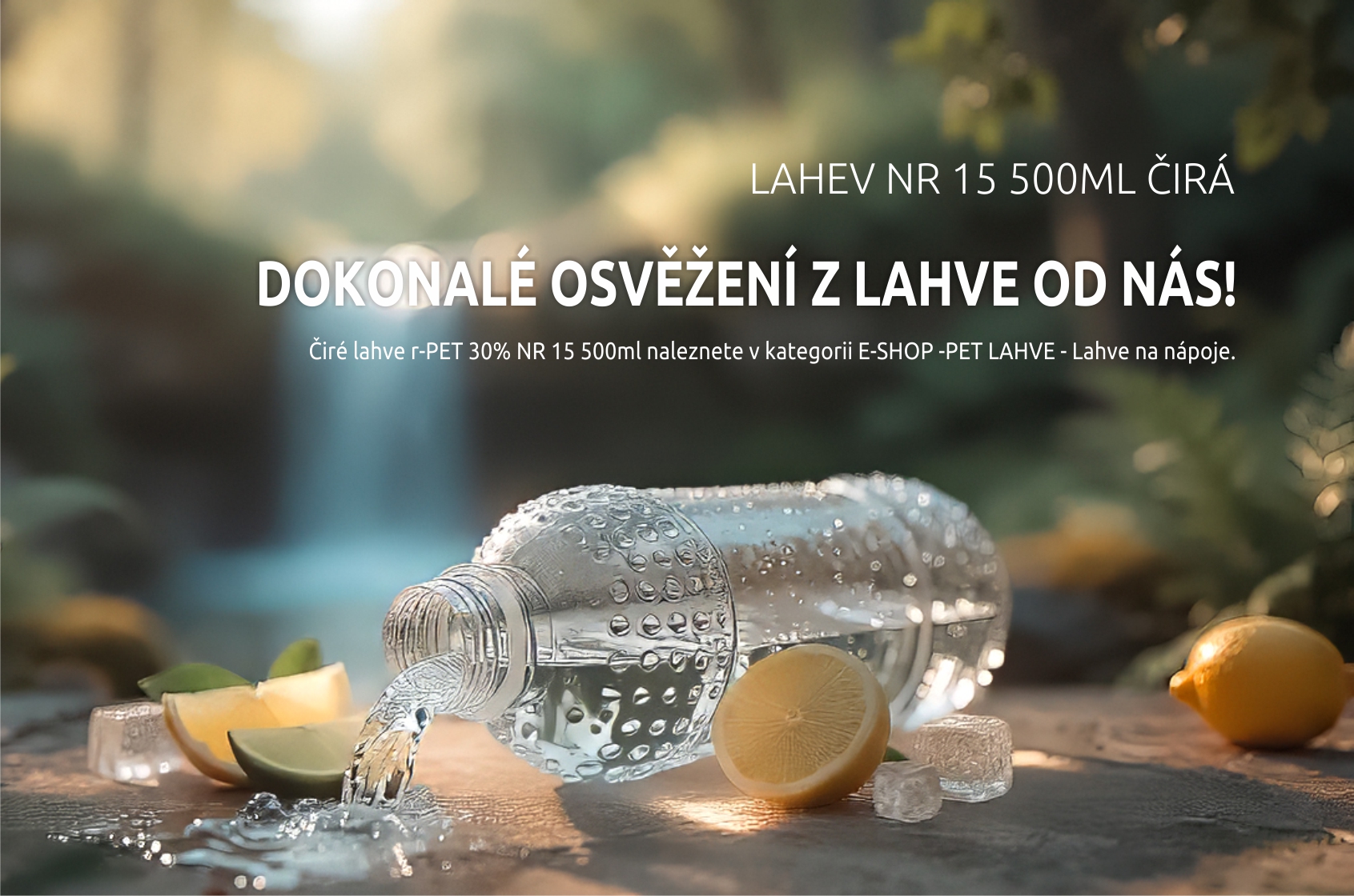 Lahve na vodu NR 15 - 500ml