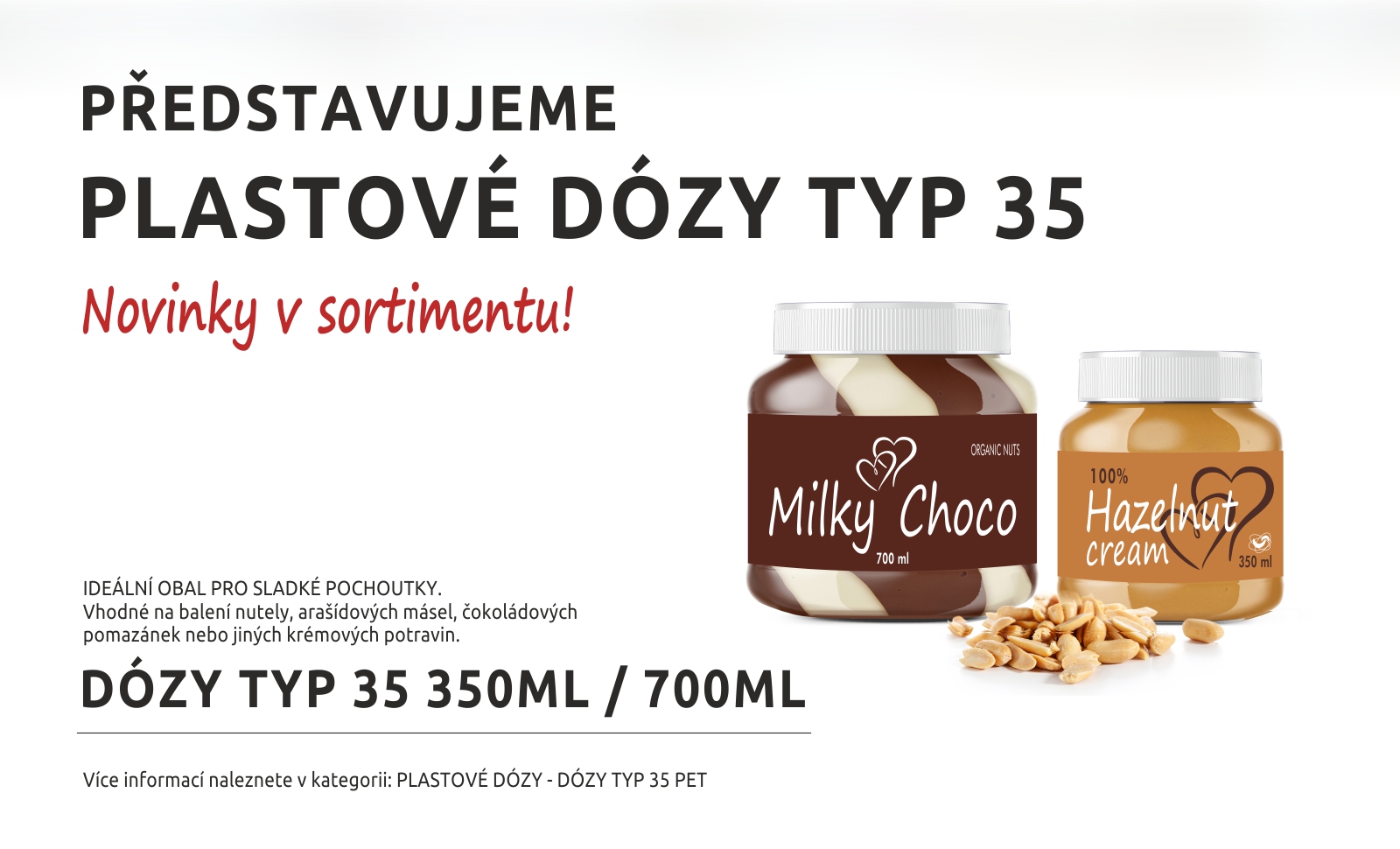 NOVINKY - DÓZY TYP 35