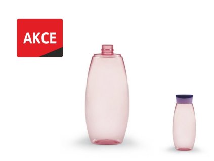 Lahev PET 300ml fialová AKCE