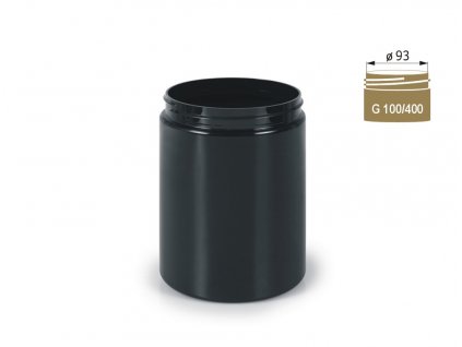 foto DOZA 1L ČERNÁ 100 400