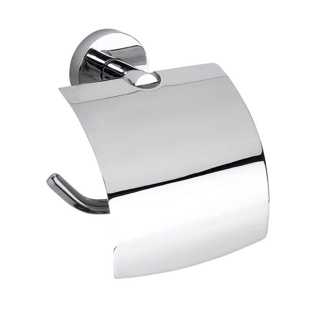 OMEGA: Toilet paper holder with cover - Bemeta Design