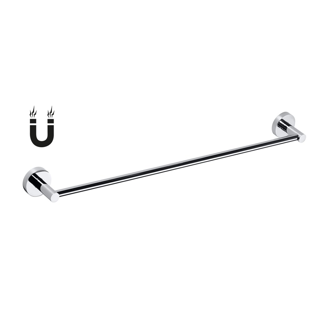 Magnetic towel rod sale