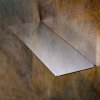 ORGANIC: Metal shower shelf, 300 mm
