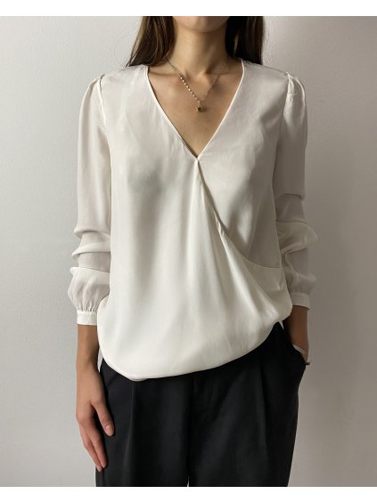 Hodvábna blúzka Massimo Dutti
