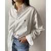 Biela bavlnená košeľa Ralph Lauren