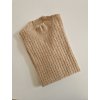 Béžový rolák 50% kašmír 50% merino