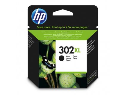 HP originál ink F6U68AE, HP 302XL, black