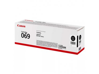 Canon originál toner 069 BK, 5094C002, black, 2100str.