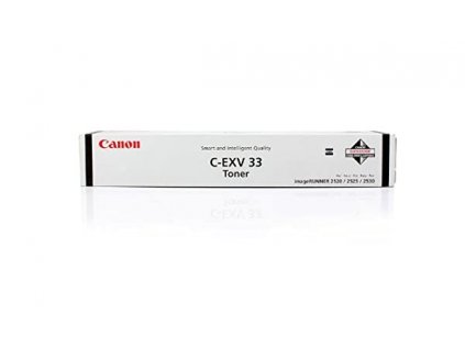 Canon originál toner C-EXV33 BK, 2785B002, black, 14600str.