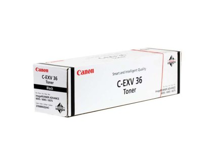 Canon originál toner C-EXV36 BK, 3766B002, black, 56000str.
