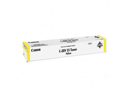 Canon originál toner C-EXV55 Y, 2185C002, yellow, 18000str.