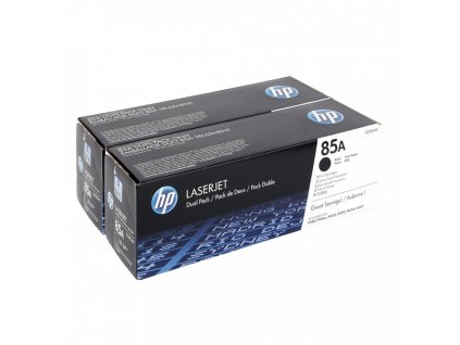 HP originál toner CE285AD, HP 85A, black, 1600str., dual pack