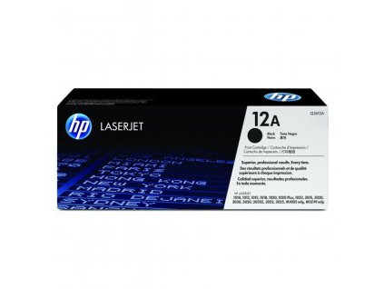 HP originál toner Q2612A, HP 12A, black, 2000str.