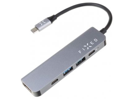 FIXED HUB Mini 5 v 1 s rozhraním USB C
