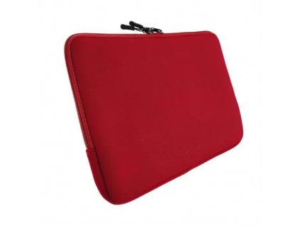FIXED Sleeve pre notebooky s uhlopriečkou do 15,6 červené