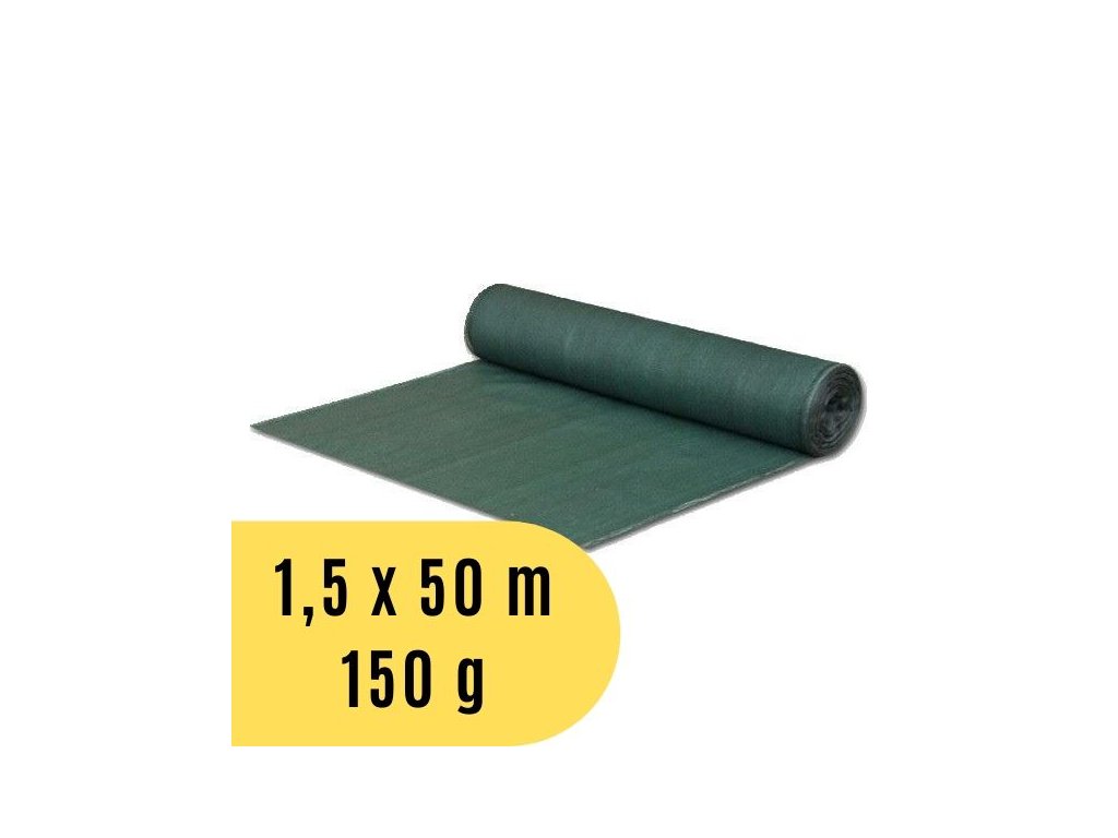 Stínící tkanina 1,5 x 50 m, 150 g / m2