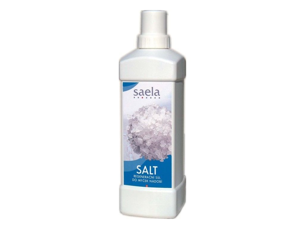 SAELA Salt regenerační sůl do myček nádobí - balení 1 kg