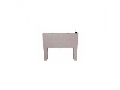 13327 truhlik se zavlazovanim s nohami rato case 60 cm drtc600h barva mocca