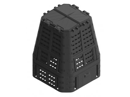 Zahradní kompostér MULTI 650 litrů - černý