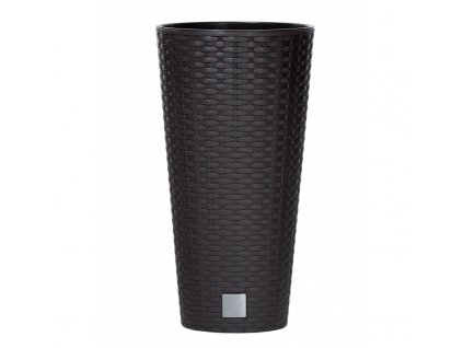 14350 kvetinac ratanovy rato tubus barva hneda prumer 20 cm objem 8 l